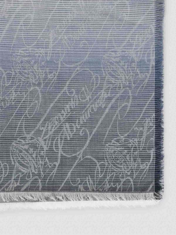 The Best Shops BERLUTI: sciarpe e foulard - Sciarpa di lana e seta