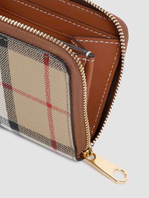 Mini Zip Around Wallet shop online: BURBERRY