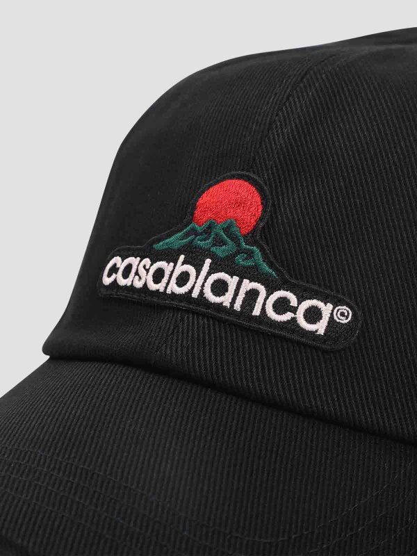 The Best Shops CASABLANCA: 帽子＆キャッブ - 帽子 - 黒