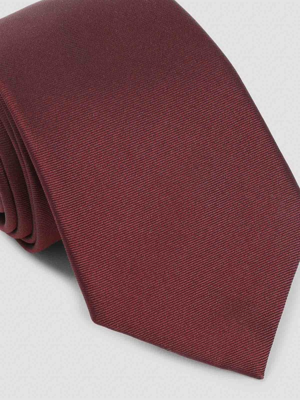 GIORGIO ARMANI: Cravates & noeuds papillon online - Cravate - Rouge