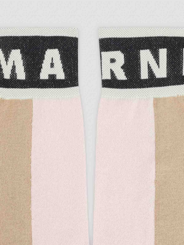 Marni: Calcetínes online - Calcetines - Color Carne Y Neutral