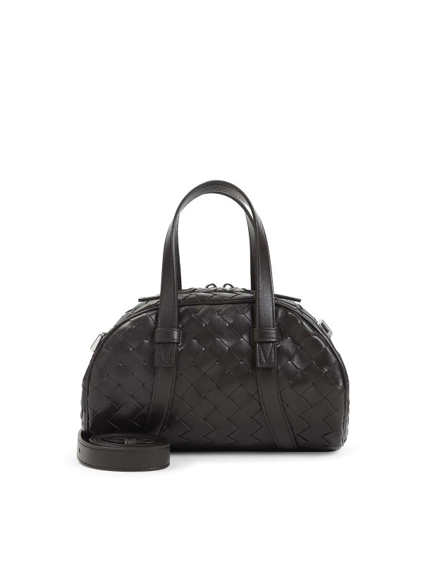 BOTTEGA VENETA: クロスボディバッグ - クロスボディバッグ - 黒