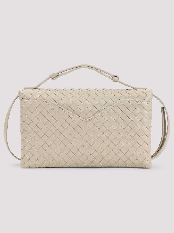 BOTTEGA VENETA: クロスボディバッグ online - クロスボディバッグ - ライトベージュ