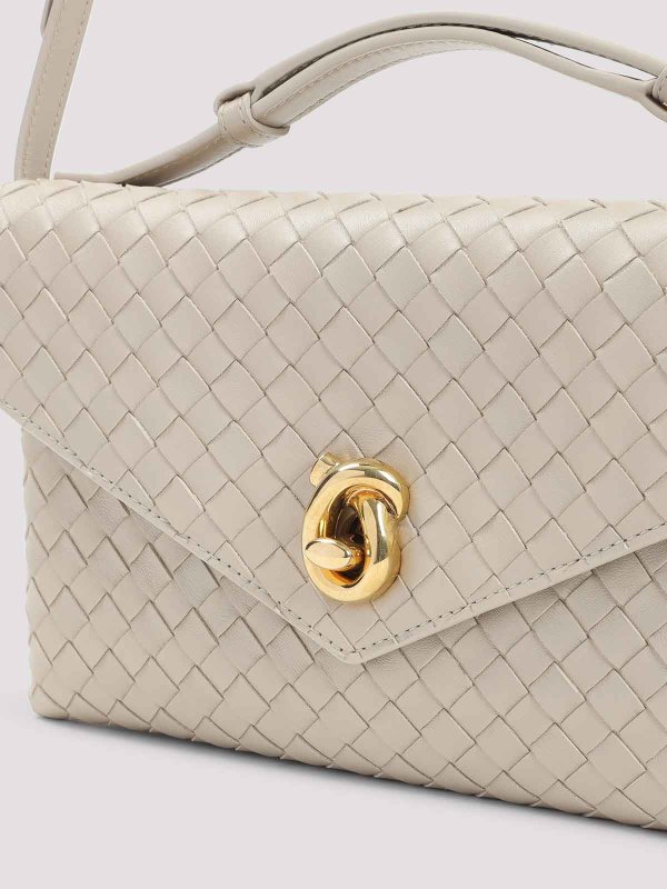 The Best Shops BOTTEGA VENETA: クロスボディバッグ - クロスボディバッグ - ライトベージュ