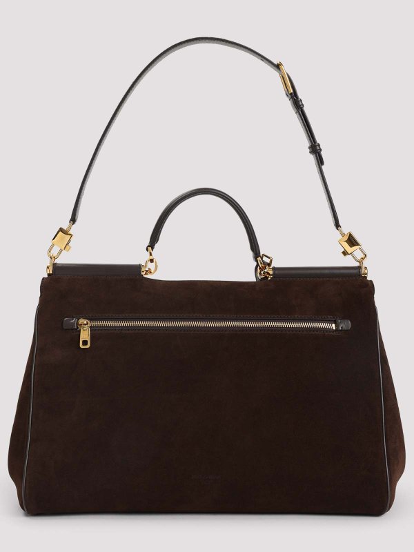 DOLCE & GABBANA: Sacs bandoulière online - Sac Bandoulière - Marron