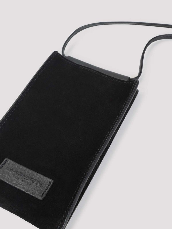 The Best Shops GIORGIO ARMANI: shoulder bags - Leather Phone Cover
