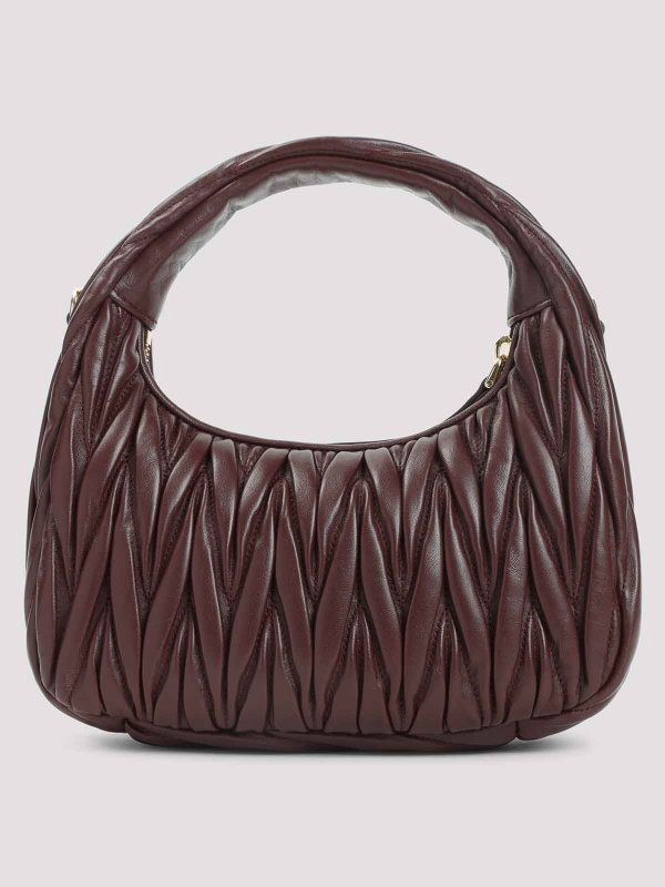 MIU MIU: cross body bags online - Wander Matelass Hobo Bag