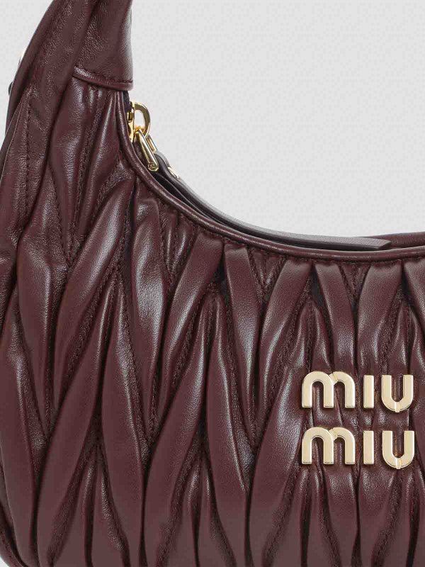 The Best Shops MIU MIU: cross body bags - Wander Matelass Hobo Bag