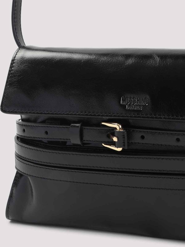 The Best Shops MOSCHINO: クロスボディバッグ - クロスボディバッグ - 黒