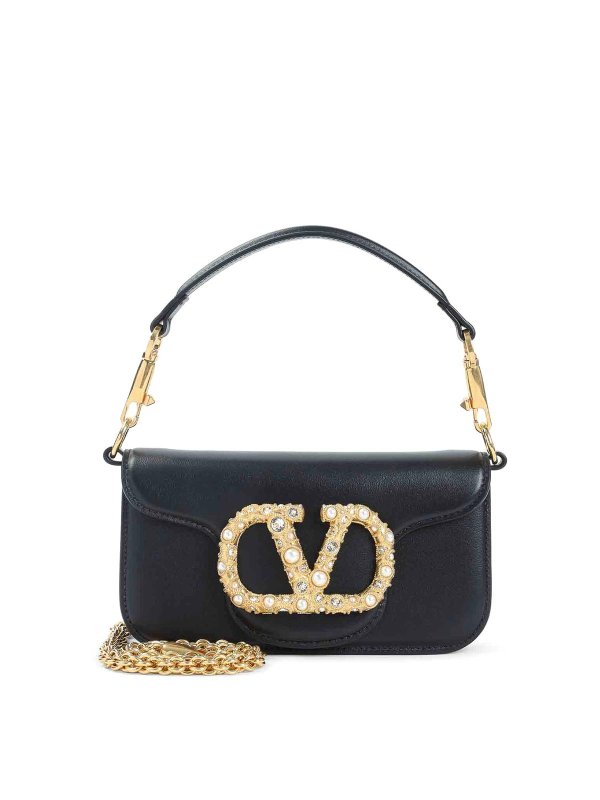 VALENTINO GARAVANI: cross body bags - Small Loc Shoulder Bag