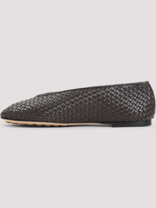 BOTTEGA VENETA: flat shoes online - Micro wave ballerinas