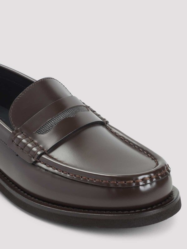 クラシックシューズ - ブラウン shop online: BRUNELLO CUCINELLI