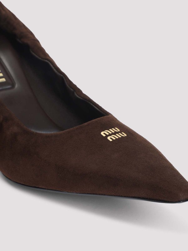 Lamb Leather Pumps shop online: MIU MIU