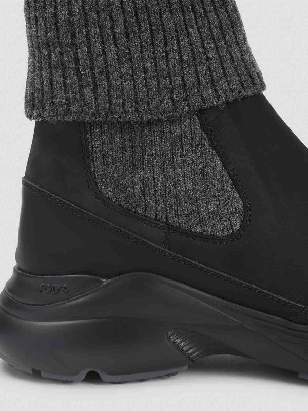 Tod`S Suede Leather Sneakers shop online: TOD