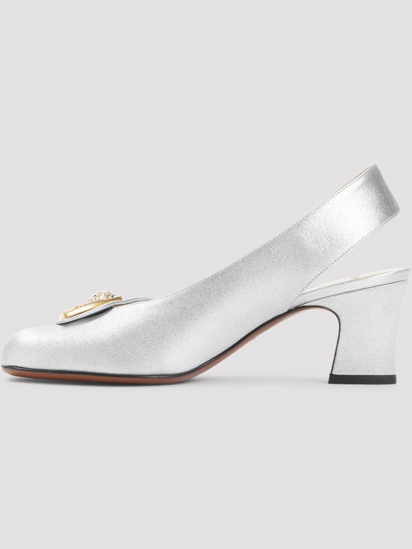 VALENTINO GARAVANI: court shoes online - Adamantine T60 Slingback