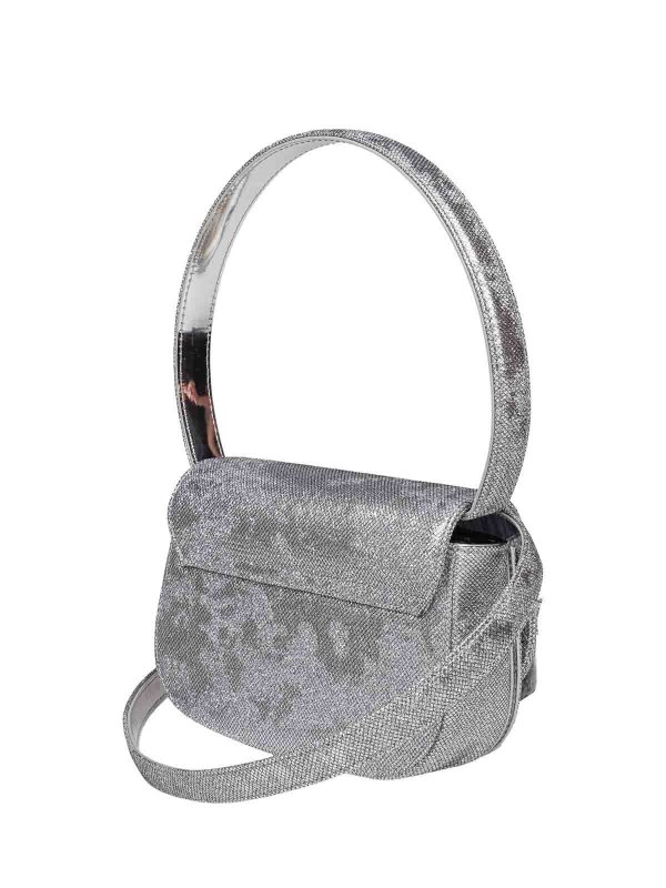 The Best Shops DIESEL: Bolsos de hombro - Bolsa De Hombro - Plata