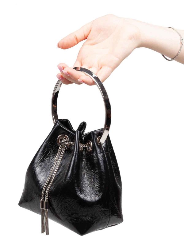 JIMMY CHOO: cross body bags online - Bon Bon Tzz bag in painted leather