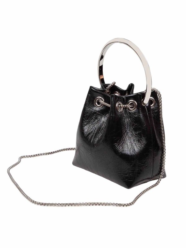 The Best Shops JIMMY CHOO: cross body bags - Bon Bon Tzz bag in painted leather