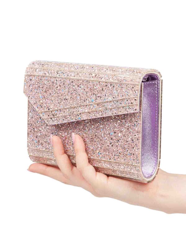 JIMMY CHOO: Clutch online - Pochette - Rose