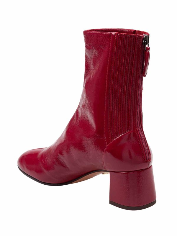 アンクルブーツ - 赤 shop online: Aquazzura