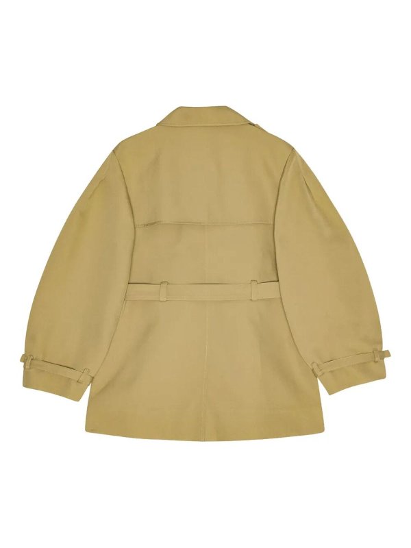 GANNI buy online Manteau Court - Beige