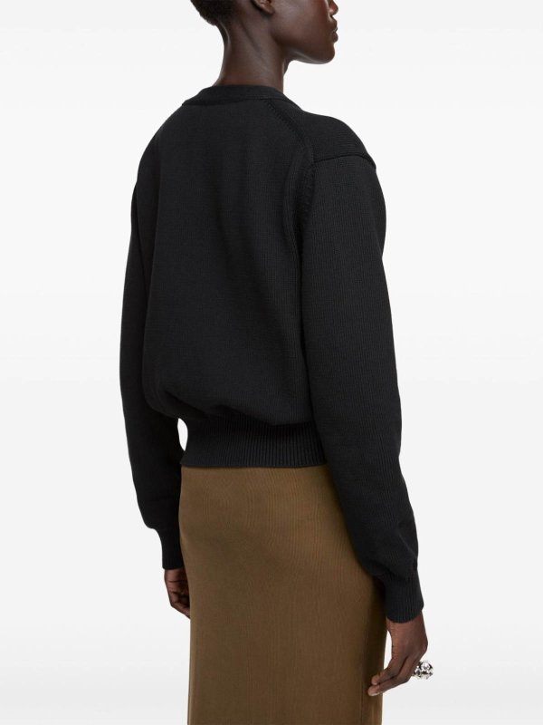 The Best Shops Acne Studios: Cárdigan - Negro