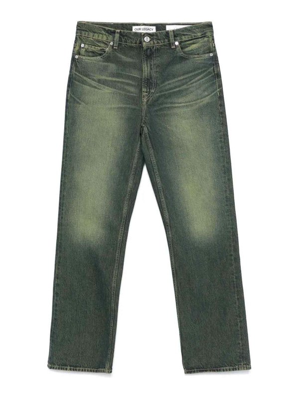 OUR LEGACY: straight leg jeans - Jeans