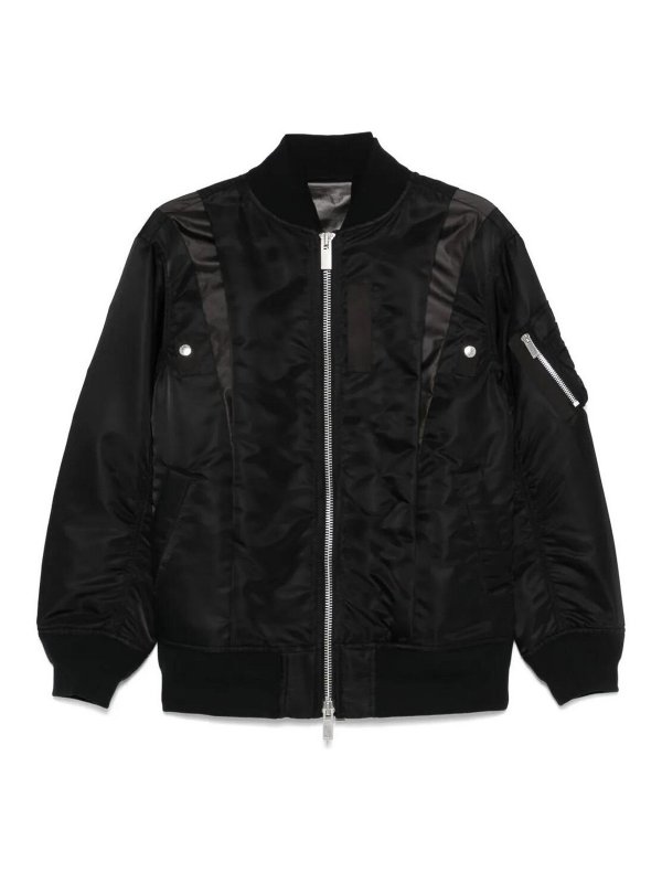 Sacai: Bombers - Bomber - Noir