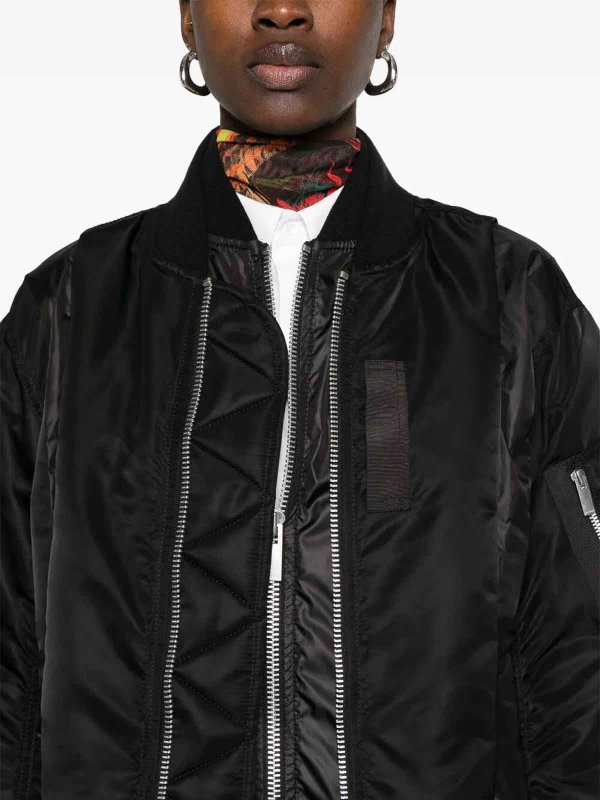 Sacai buy online Bomber - Noir