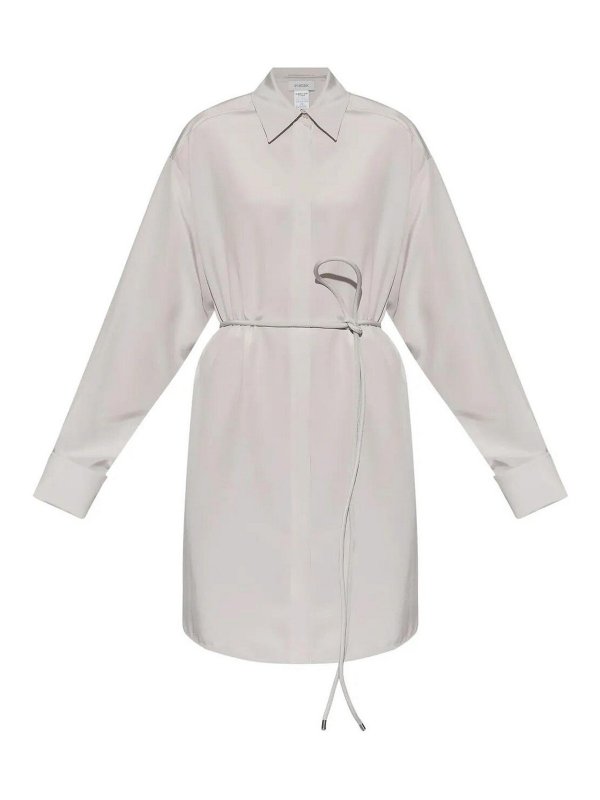 SPORTMAX: ショートドレス - ショートドレス - ライトグレー