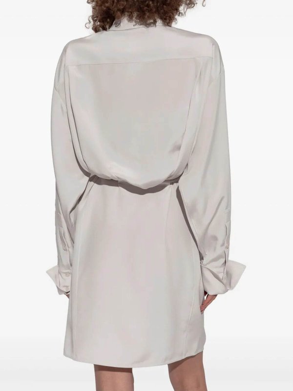 The Best Shops SPORTMAX: ショートドレス - ショートドレス - ライトグレー