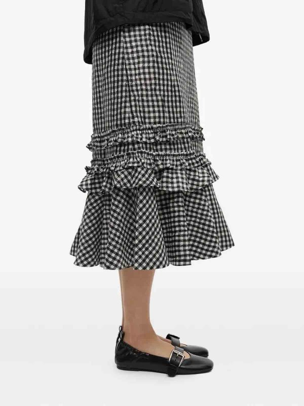 GANNI buy online Cinta di farfalla Ballerina Crinkle Oletex