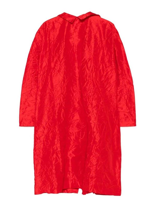 DANIELA GREGIS: cappotti corti online - Cappotto Coat Punto Bianco