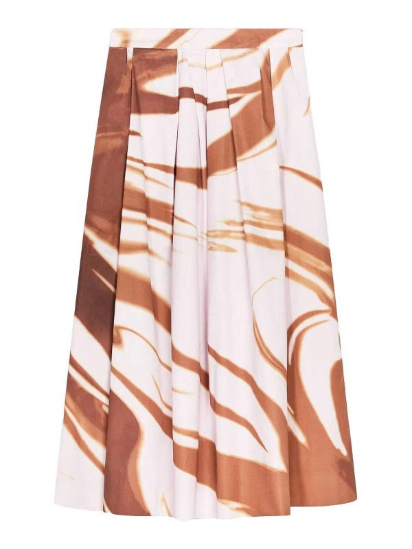 DRIES VAN NOTEN: Knee length skirts & Midi - Soni 1036 Wwskirt