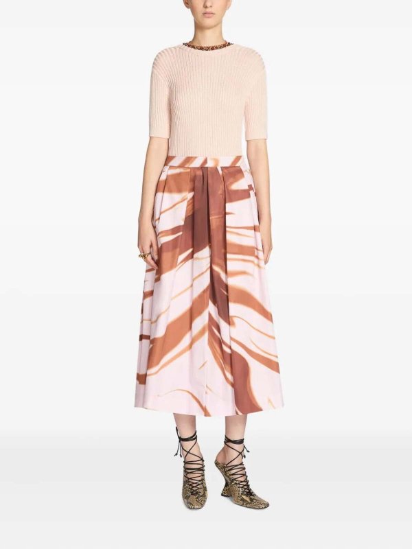 DRIES VAN NOTEN: Knee length skirts & Midi online - Soni 1036 Wwskirt