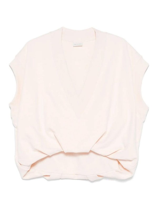 DRIES VAN NOTEN: ベスト - ベスト - クリーム