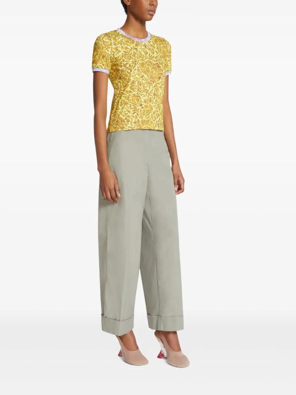 T-Shirt - Jaune shop online: DRIES VAN NOTEN