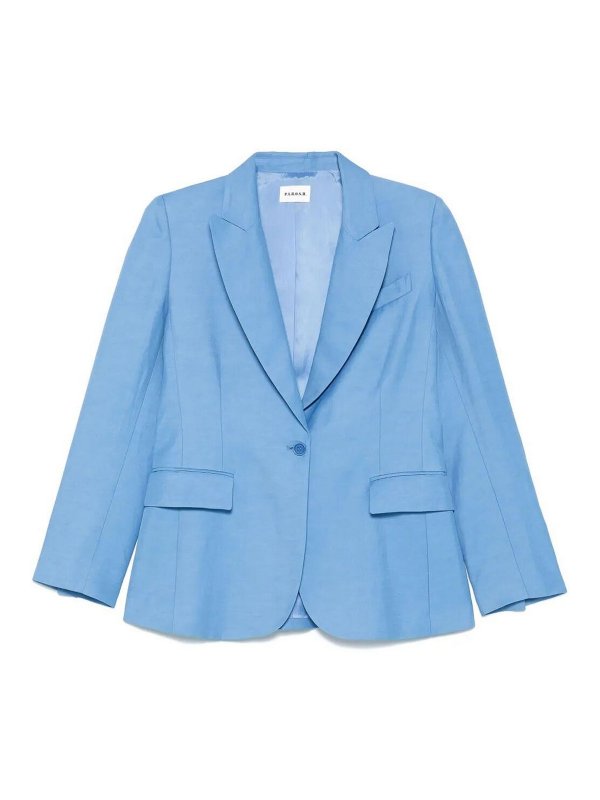P.A.R.O.S.H.: Vestes de costume - Blazer - Bleu Clair