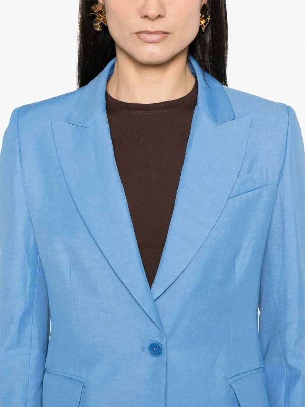 P.A.R.O.S.H.: Vestes de costume online - Blazer - Bleu Clair