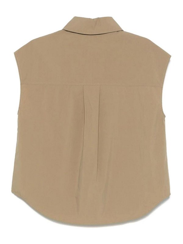 P.A.R.O.S.H.: Gilets online - Gilet - Beige
