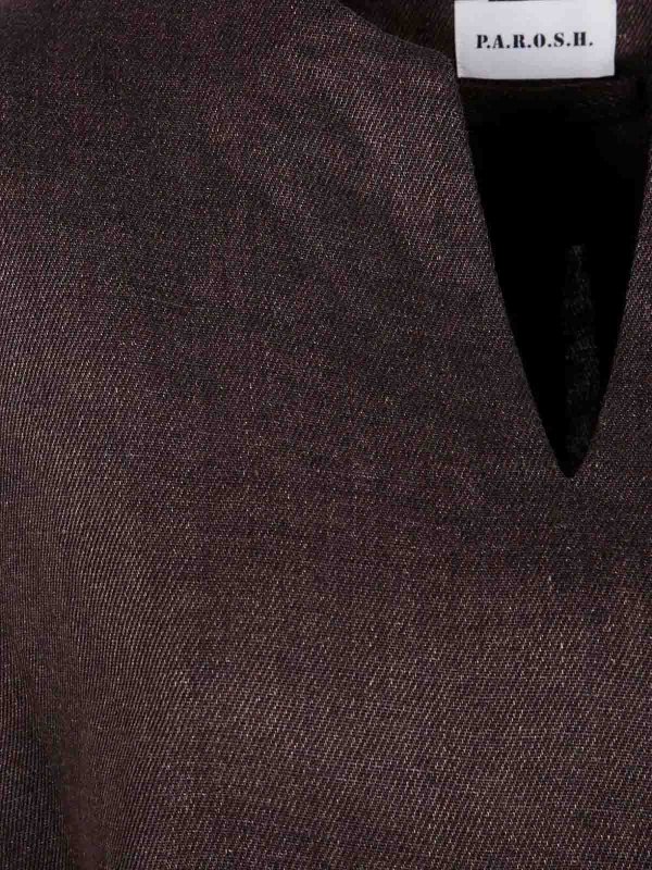 The Best Shops P.A.R.O.S.H.: v necks - Birch