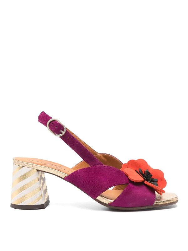 Chie Mihara: Sandalen - Sandalen - Weißgold