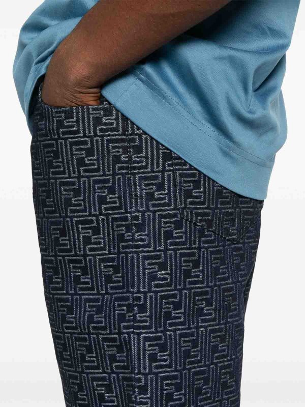 FENDI buy online Trousers Blue