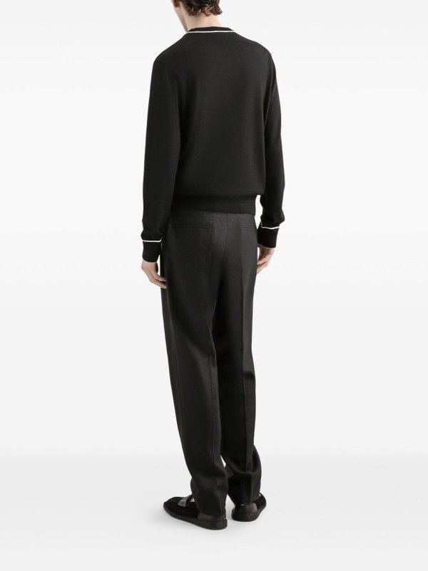 DOLCE & GABBANA buy online Rundhalspullover - Schwarz