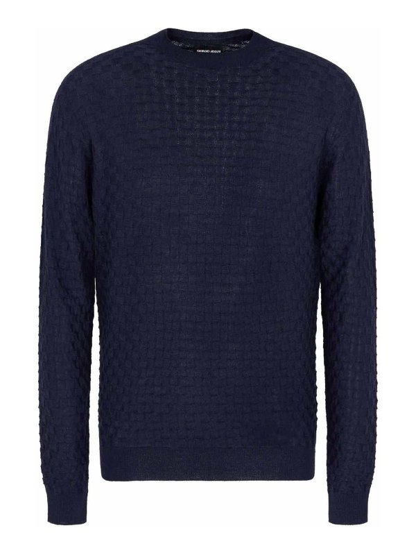 GIORGIO ARMANI: crew necks - Sweaters