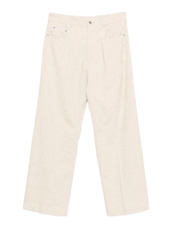 RICK OWENS: Trousers Shorts - Trousers Beige