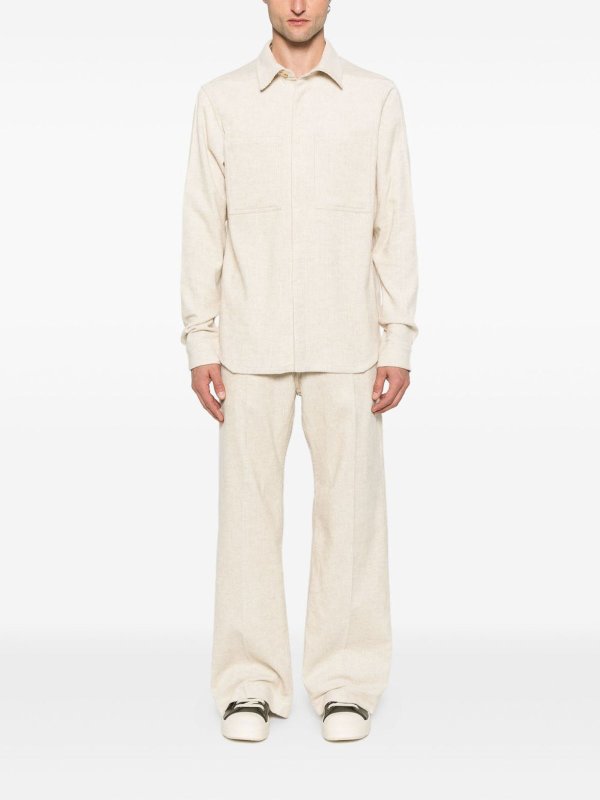 RICK OWENS: Trousers Shorts online - Trousers Beige