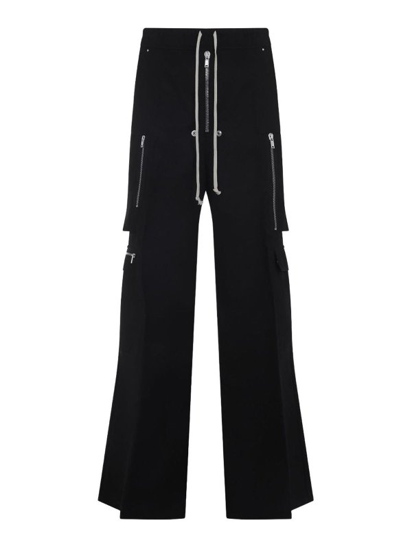 RICK OWENS: トラウザーショーツ - ショートパンツ - 黒
