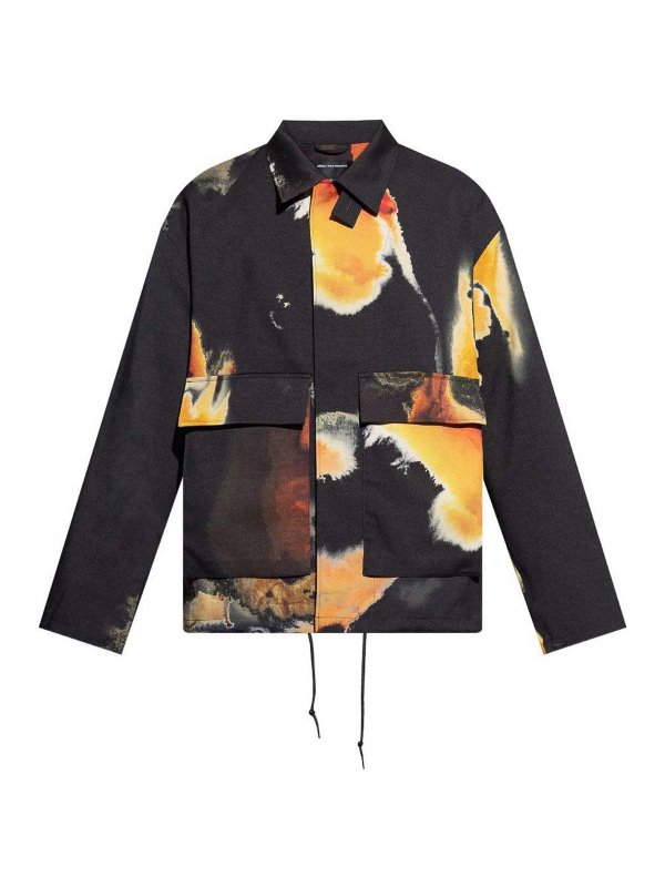 Y-3: カジュアルジャケット - カジュアルジャケット - 黒