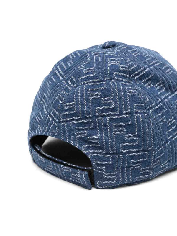 FENDI: hats & caps online - Hats Blue